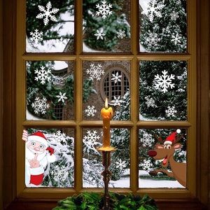 320PCS Christmas Snowflakes Window (9 Sheets)